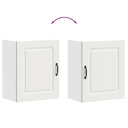 Pensile da Cucina Kalmar Bianco in Legno Multistrato - homemem39