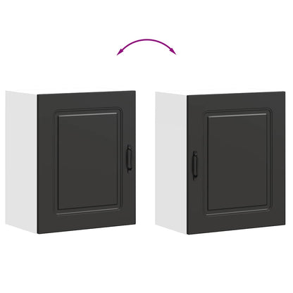 Pensile da cucina Kalmar in Legno Multistrato Nero | homemem39