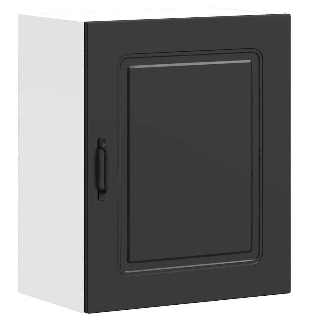 Pensili da cucina 2 pz Kalmar in Legno Multistrato Nero | homemem39