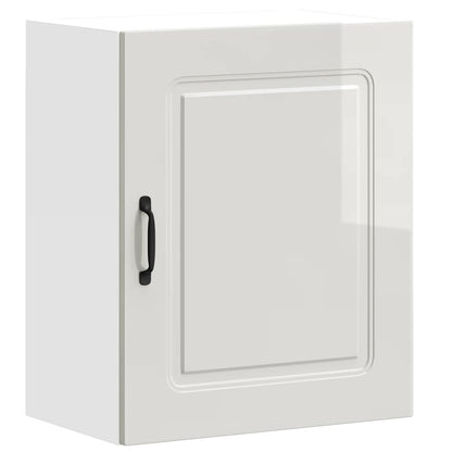 Pensile da cucina Kalmar in Legno Multistrato Bianco Lucido | homemem39