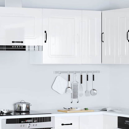Pensile da cucina Kalmar in Legno Multistrato Bianco Lucido