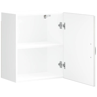 Pensile da cucina Kalmar in Legno Multistrato Bianco Lucido | homemem39