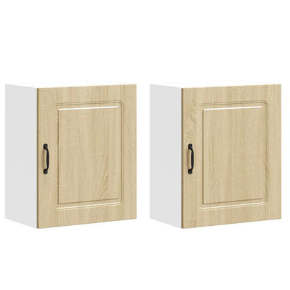 Pensili da cucina 2 pz Kalmar in Legno Multistrato Rovere Sonoma | homemem39