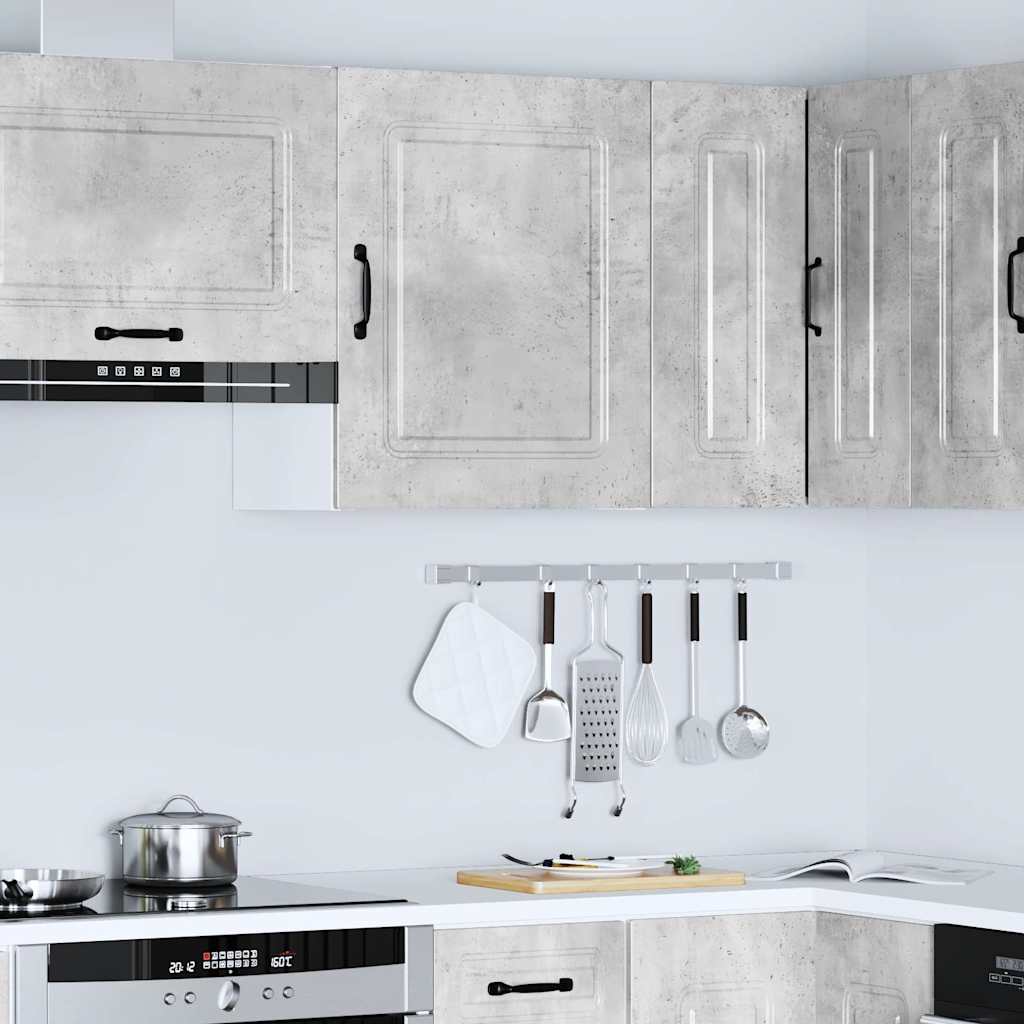 Pensile da cucina Kalmar in Legno Multistrato Grigio cemento | homemem39