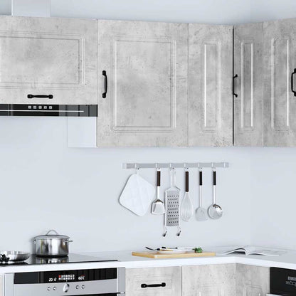 Pensile da cucina Kalmar in Legno Multistrato Grigio cemento