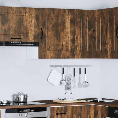Pensile da cucina Kalmar in Legno Multistrato Rovere Fumo
