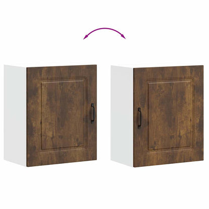 Pensile da cucina Kalmar in Legno Multistrato Rovere Fumo