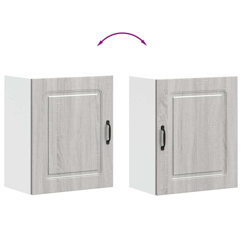 Pensile da cucina Kalmar Grigio Sonoma in Legno Multistrato | homemem39