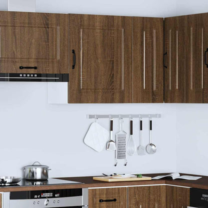 Pensile da cucina Kalmar in Legno Multistrato Rovere Marrone | homemem39