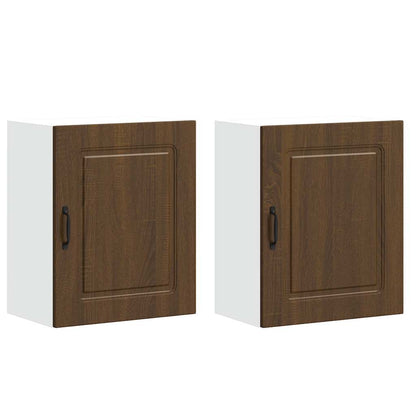 Pensili da cucina 2 pz Kalmar color rovere Marrone