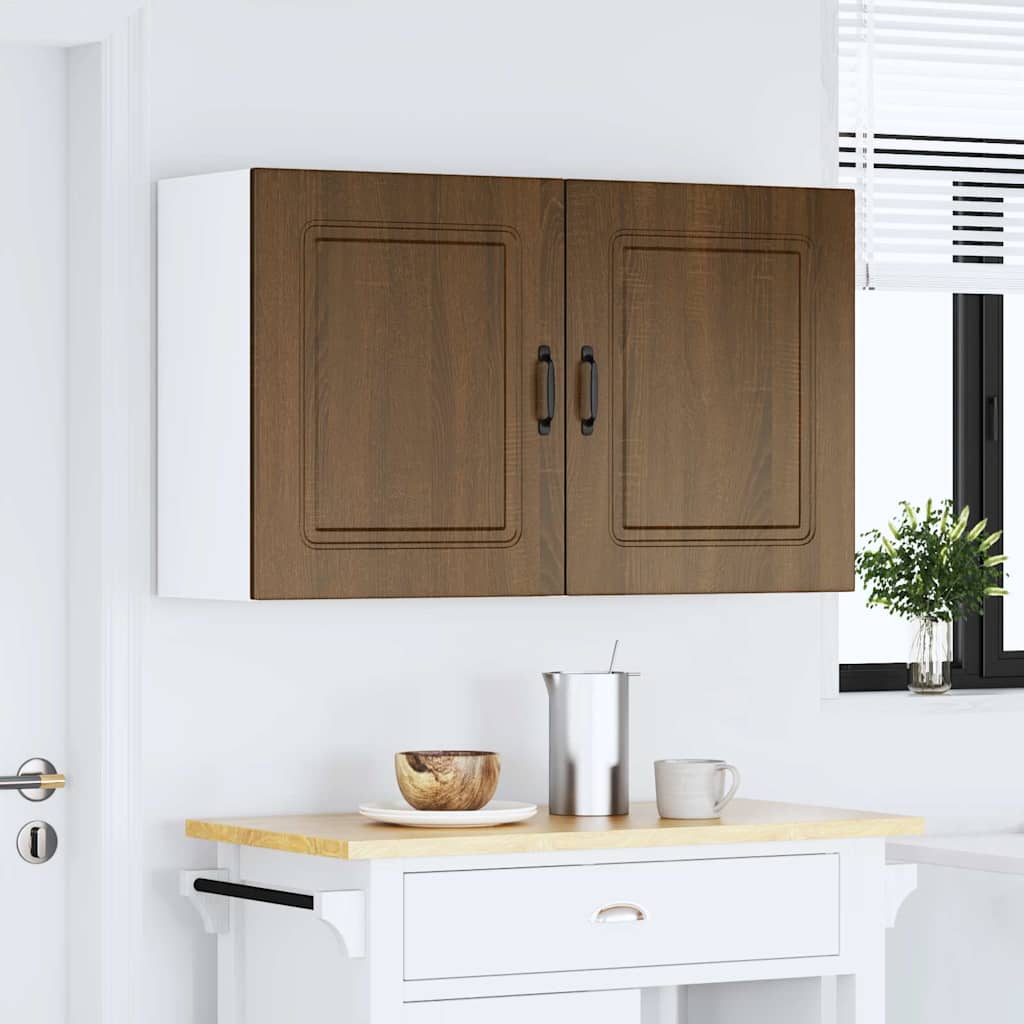 Pensili da cucina 2 pz Kalmar color rovere Marrone