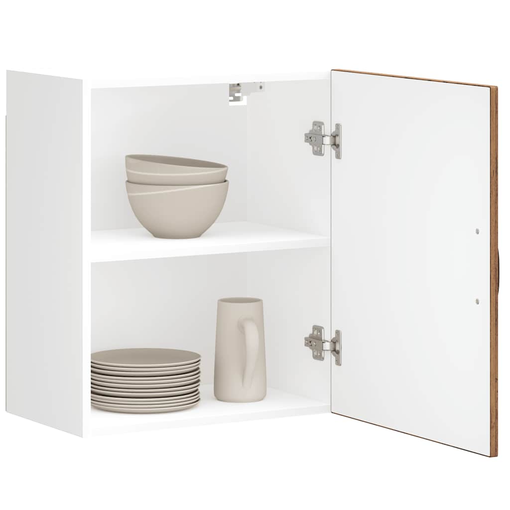 Pensili da cucina 2 pz Kalmar in Legno Multistrato Legno Antico