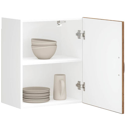 Pensili da cucina 2 pz Kalmar in Legno Multistrato Legno Antico