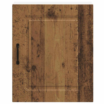 Pensili da cucina 2 pz Kalmar in Legno Multistrato Legno Antico