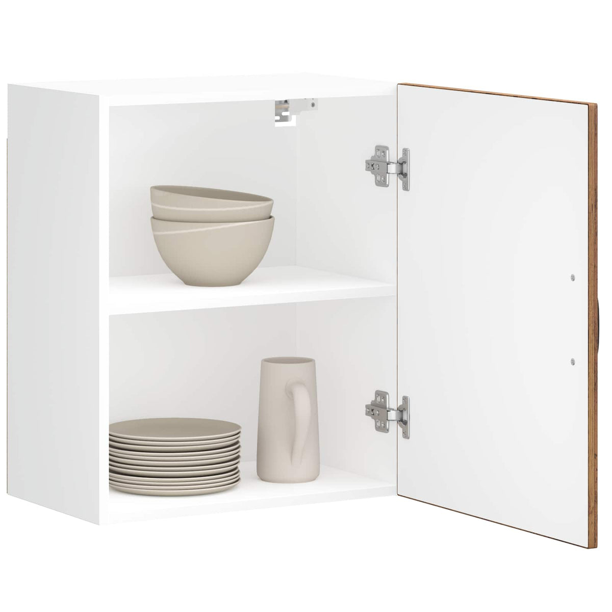 Pensili da cucina 2 pz Kalmar in Legno Multistrato Legno Antico