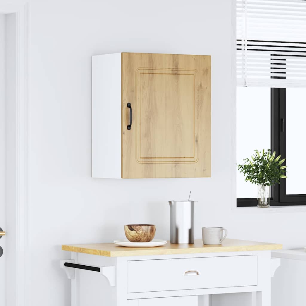 Pensile da cucina Kalmar in Legno Multistrato Rovere Artigianale | homemem39