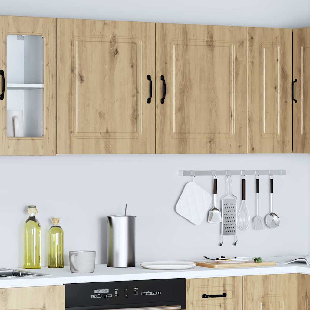Pensili da cucina 2 pz Kalmar in Legno Multistrato Rovere Artigianale | homemem39