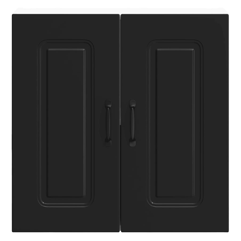 Pensile da Cucina Kalmar Nero in Legno Multistrato - homemem39