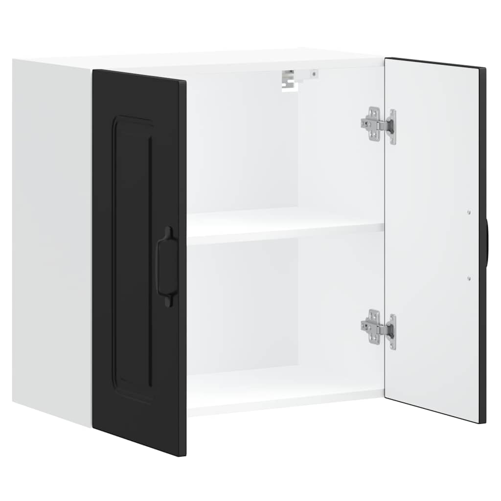 Pensile da Cucina Kalmar Nero in Legno Multistrato | homemem39