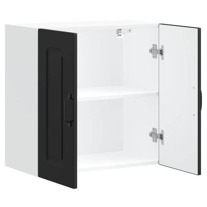 Pensile da Cucina Kalmar Nero in Legno Multistrato