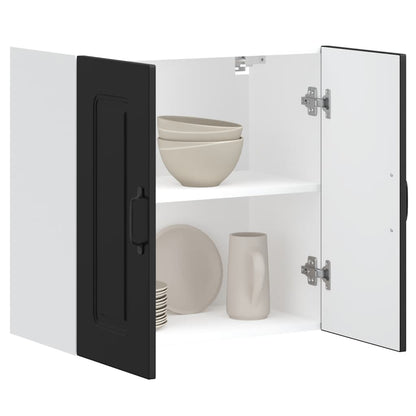 Pensile da Cucina Kalmar Nero in Legno Multistrato - homemem39