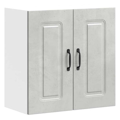 Pensile da Cucina Kalmar Grigio Cemento in Legno Multistrato | homemem39