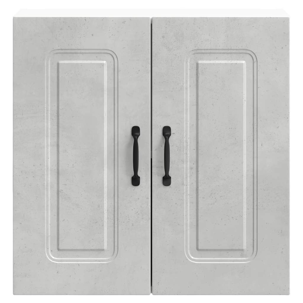 Pensile da Cucina Kalmar Grigio Cemento in Legno Multistrato | homemem39