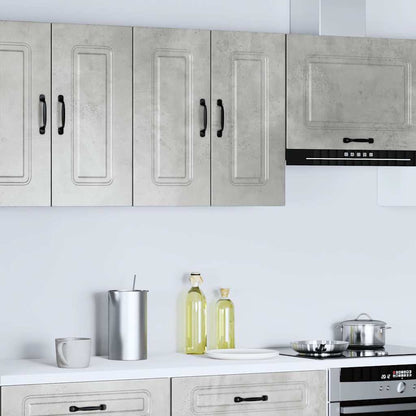 Pensile da Cucina Kalmar Grigio Cemento in Legno Multistrato