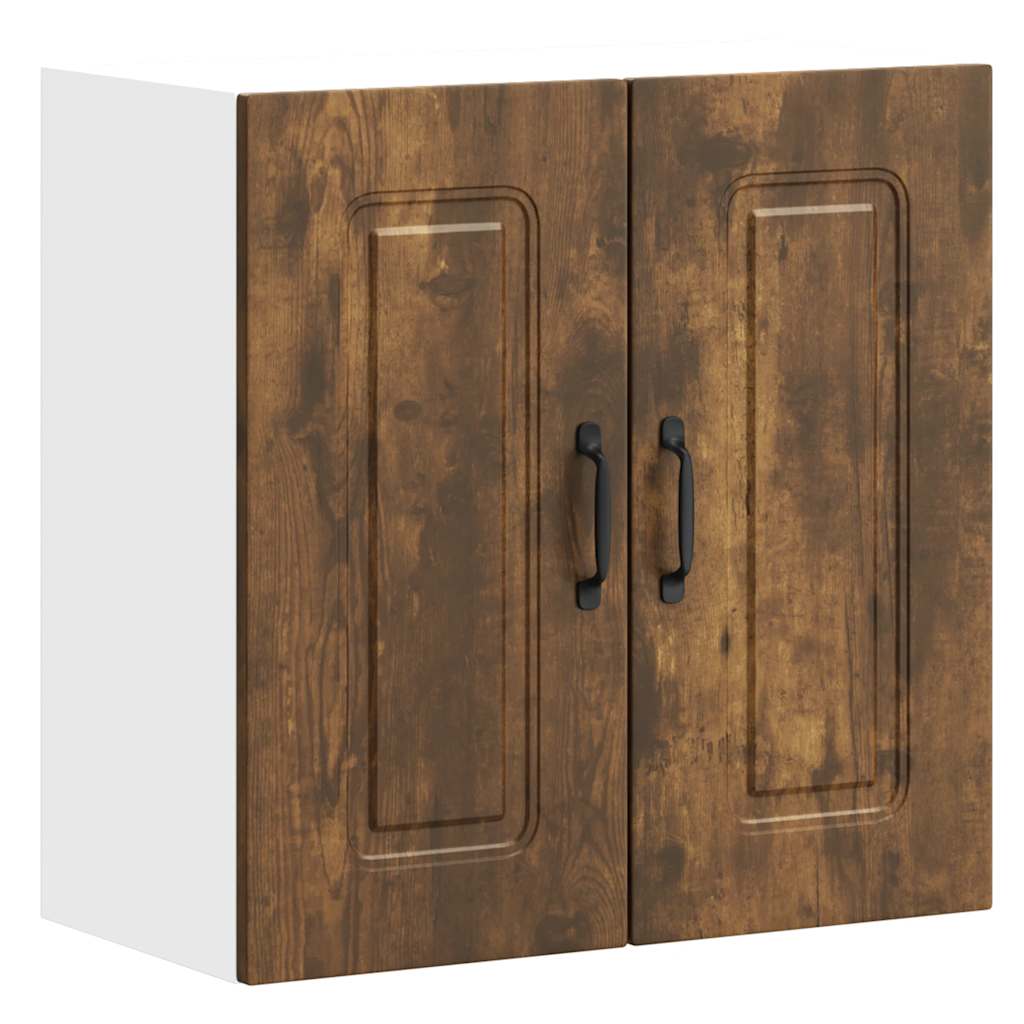 Pensile da Cucina Kalmar Rovere Fumo in Legno Multistrato