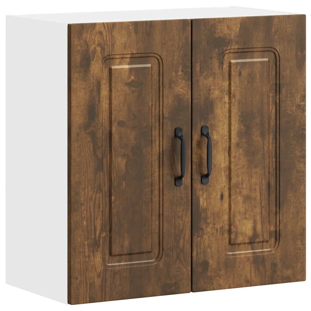 Pensile da Cucina Kalmar Rovere Fumo in Legno Multistrato