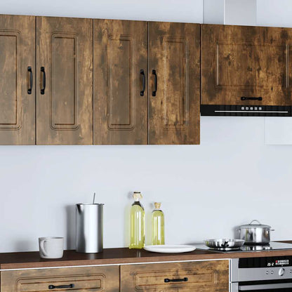 Pensile da Cucina Kalmar Rovere Fumo in Legno Multistrato | homemem39