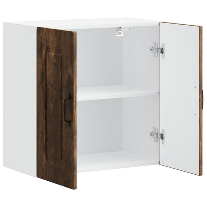 Pensile da Cucina Kalmar Rovere Fumo in Legno Multistrato