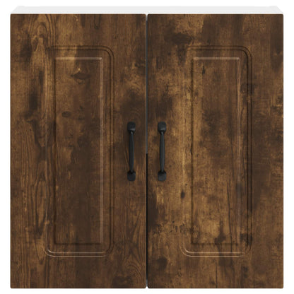 Pensile da Cucina Kalmar Rovere Fumo in Legno Multistrato