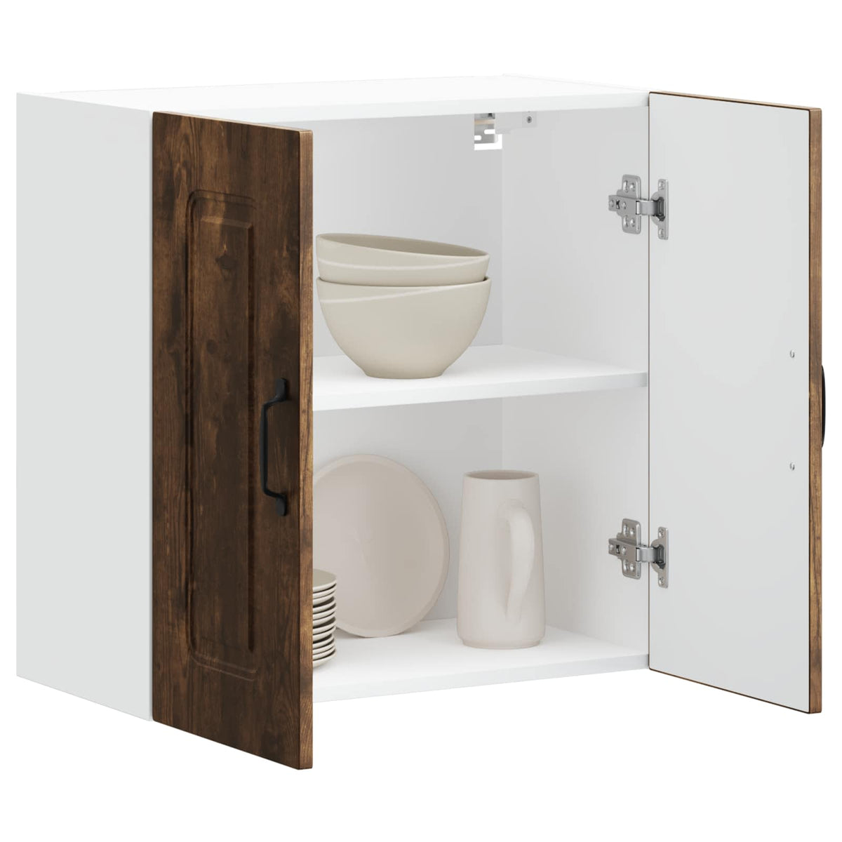 Pensile da Cucina Kalmar Rovere Fumo in Legno Multistrato