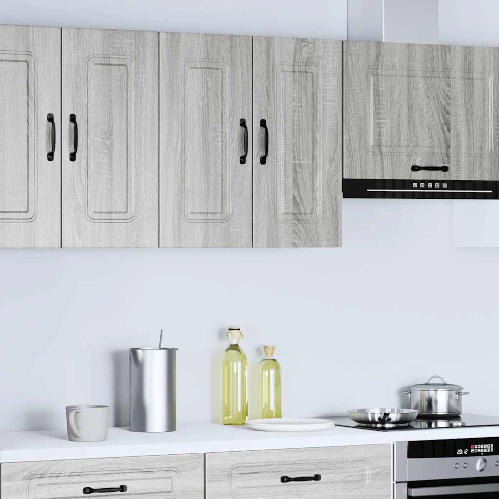 Pensile da Cucina Kalmar Grigio Sonoma in Legno Multistrato