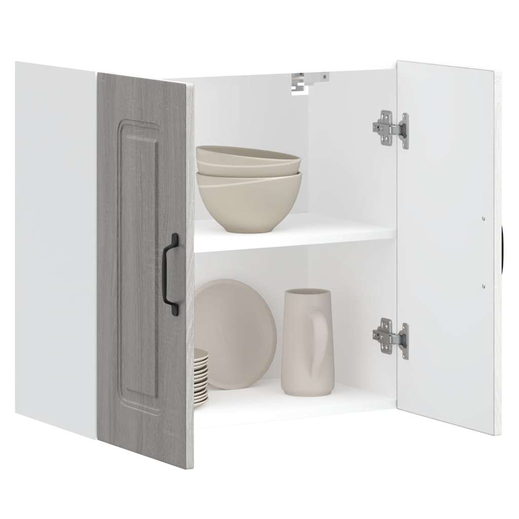Pensile da Cucina Kalmar Grigio Sonoma in Legno Multistrato