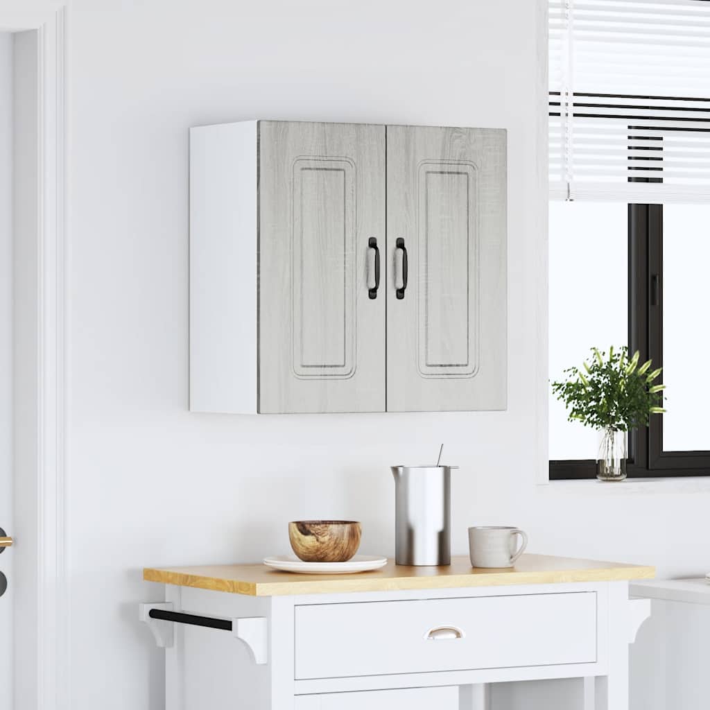 Pensile da Cucina Kalmar Grigio Sonoma in Legno Multistrato