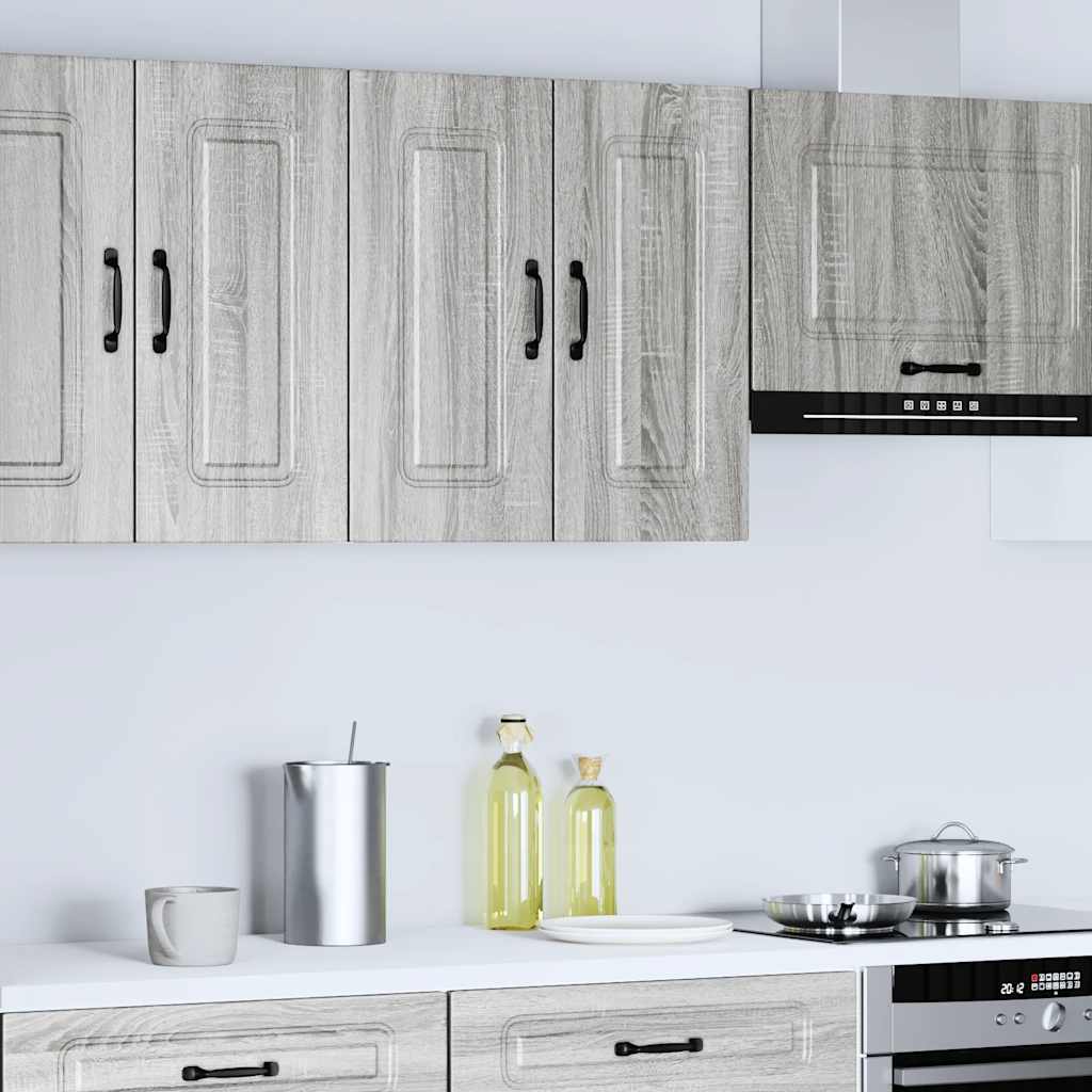 Pensile da Cucina Kalmar Grigio Sonoma in Legno Multistrato