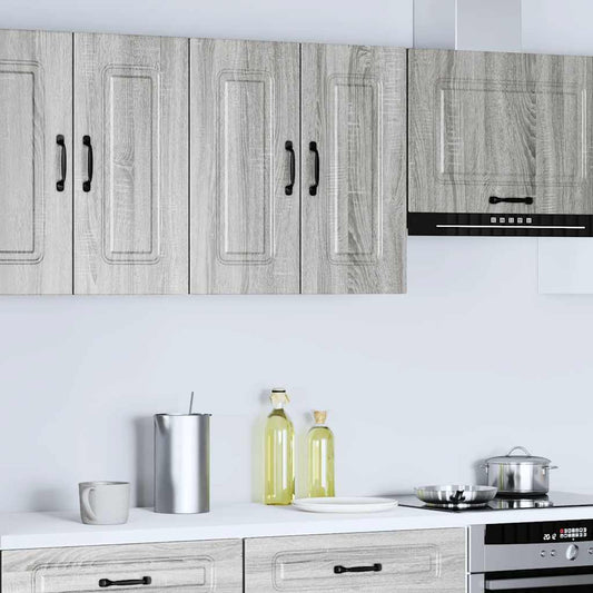 Pensile da Cucina Kalmar Grigio Sonoma in Legno Multistrato