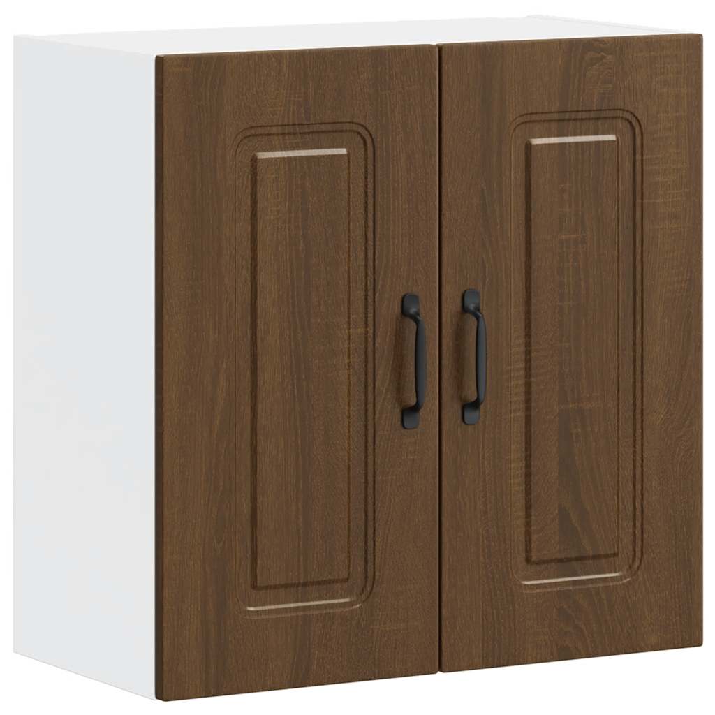 Pensile da Cucina Kalmar Rovere Marrone in Legno Multistrato