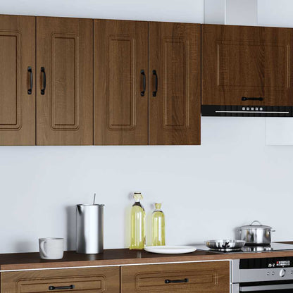 Pensile da Cucina Kalmar Rovere Marrone in Legno Multistrato