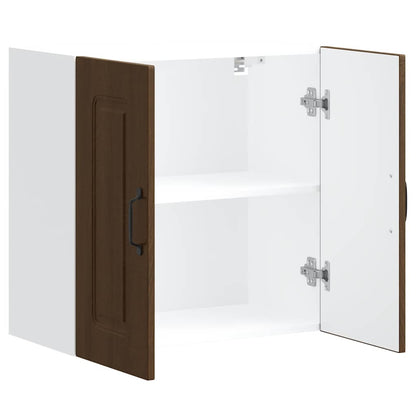 Pensile da Cucina Kalmar Rovere Marrone in Legno Multistrato