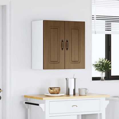 Pensile da Cucina Kalmar Rovere Marrone in Legno Multistrato
