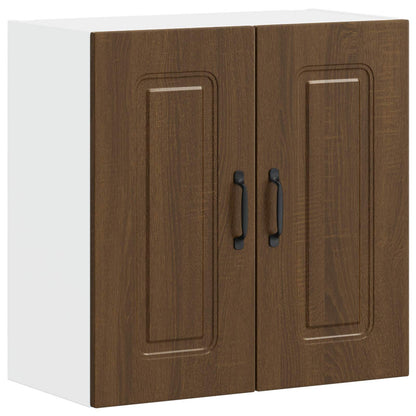 Pensile da Cucina Kalmar Rovere Marrone in Legno Multistrato