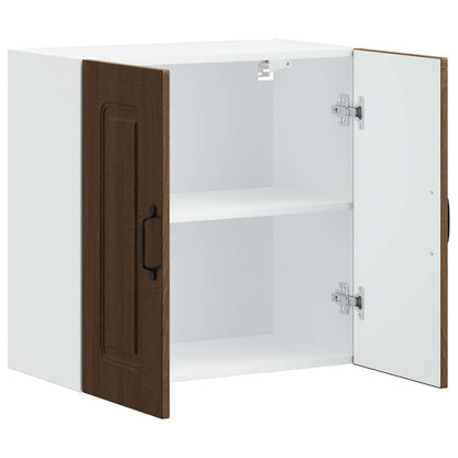Pensile da Cucina Kalmar Rovere Marrone in Legno Multistrato
