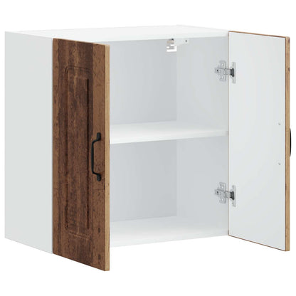 Pensile da Cucina Kalmar Legno Vecchio in Legno Multistrato