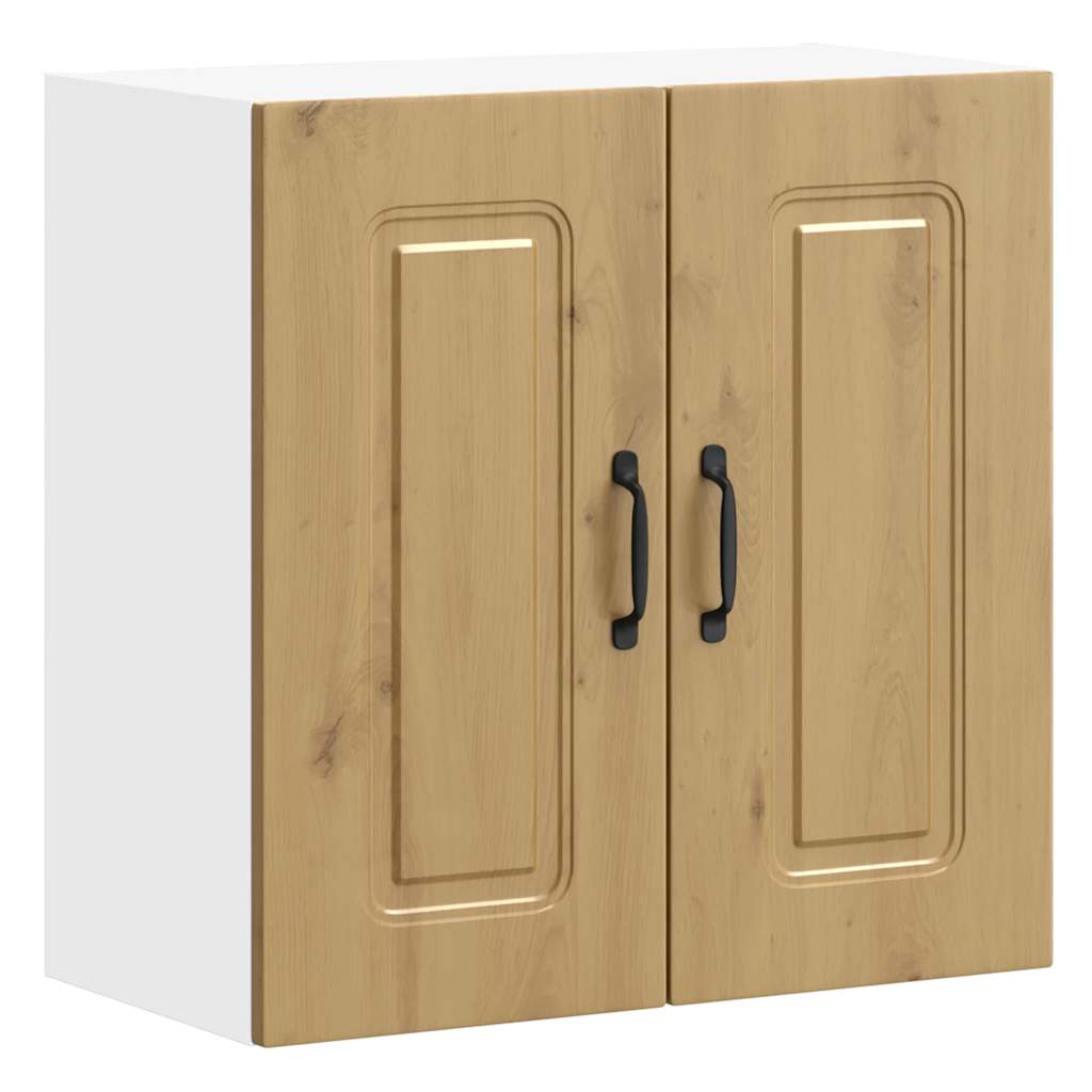 Pensile da Cucina Kalmar Rovere Artigianale Legno Multistrato | homemem39