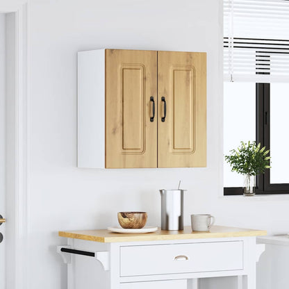Pensile da Cucina Kalmar Rovere Artigianale Legno Multistrato