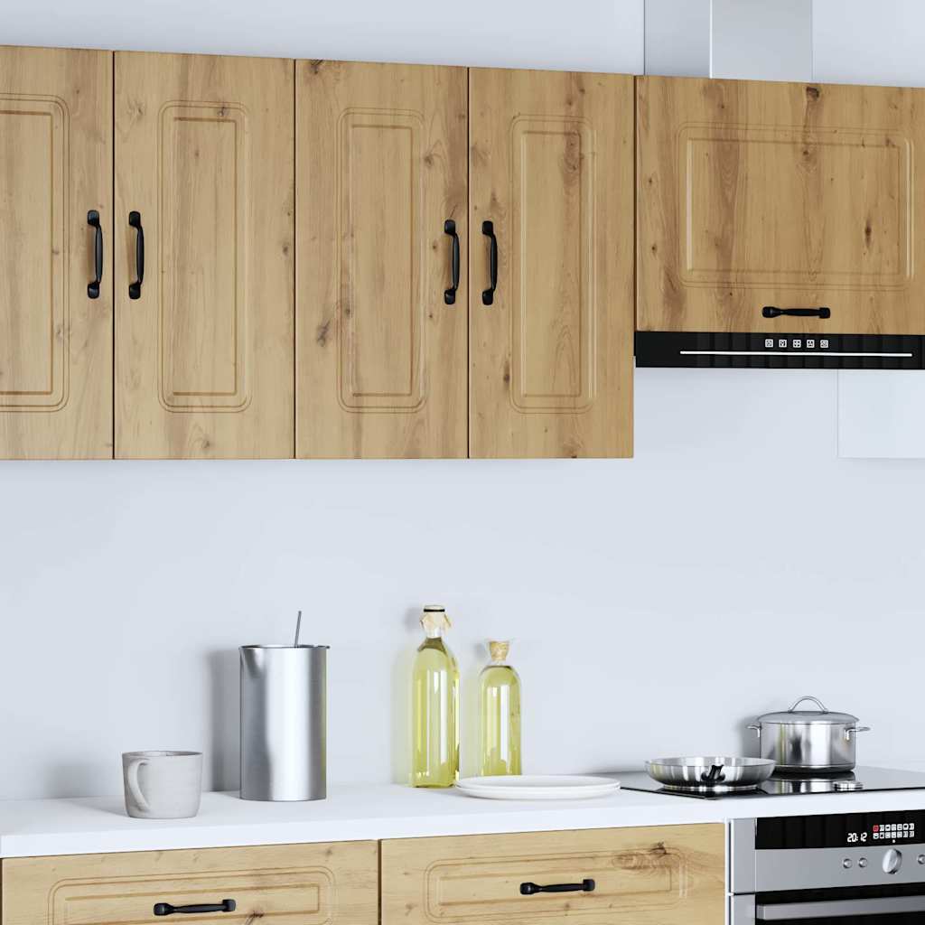Pensile da Cucina Kalmar Rovere Artigianale Legno Multistrato