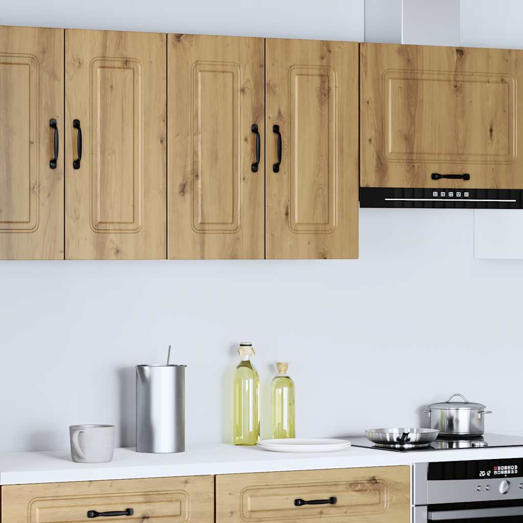 Pensile da Cucina Kalmar Rovere Artigianale Legno Multistrato